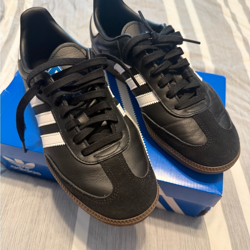 Adidas Black and White Sneakers